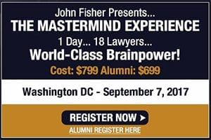 Attorney John Fisher Hosts “The Mastermind Experience”