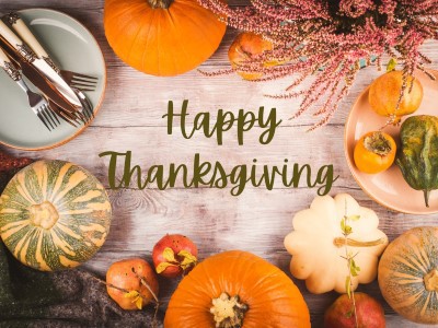 Happy Thanksgiving: Holiday Hours 2024